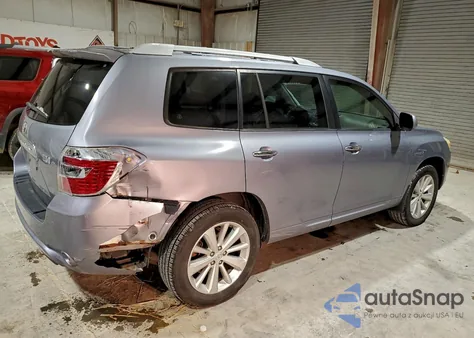 2008 Toyota Highlander Hybrid z USA, uszkodzony, nr VIN JTEEW41AX82011103